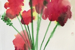 Annie Wise-Poppies-Watercolours