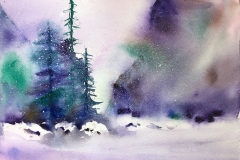 Annie Wise-Snowing-Watercolours