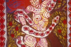 The-sorceress. Pastels