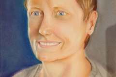 Peter Rowley-Pastel portrait