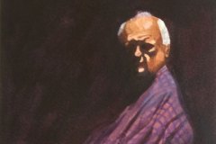 Peter Rowley-Pastel-self portrait