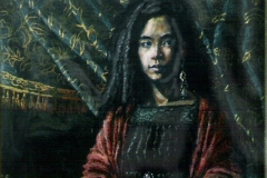 Girl-with-oranges-copy Pastel