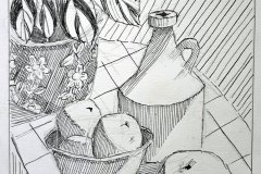 Robert Kitson- Black and white Stilll-life