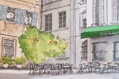 Sally Pope-Avignon 3, Pen and wash