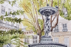 Sally Pope-Cite De Trevise- watercolours