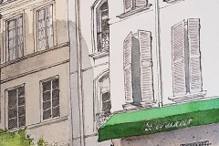 Sally Pope-Avignon 2, Pen and wash