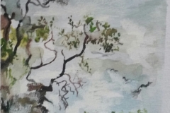 Sarah Lay, Landscape, Watercolours
