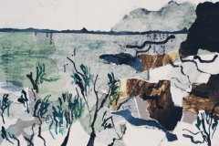 Sarah Lay-Beach scene-Collage