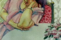 Ennui. Watercolours
